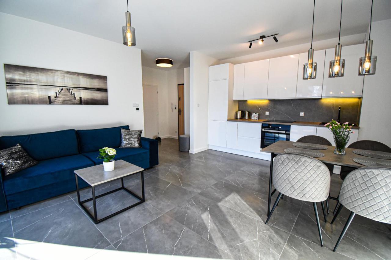 Apartament Villa Park Przy Plazy Z Widokiem Na Jezioro, Taras 50 M2 Ostróda Exterior foto